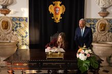 Sofia e Marcelo encontram-se no Palácio de Belém