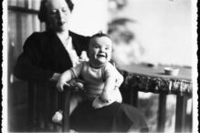 Francisco Pinto Balsemão e mãe 