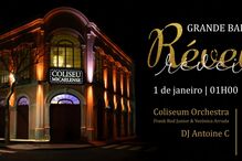 Grande baile de Réveillon em 1 de janeiro de 2026 no Coliseu Micaelense