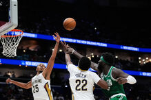 Neemias Queta marca seis pontos na vitória dos Boston Celtics sobre New Orleans Pelicans