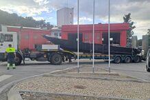 Lancha 'voadora' que abalroou militares foi retirada da margem do Rio Guadiana