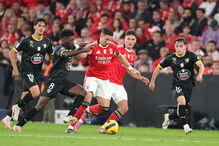 Benfica 1–0 Tondela | Equipas regressam aos balneários 