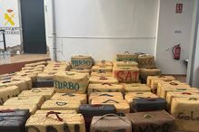 88 fardos de haxixe foram apreendidos em Huelva