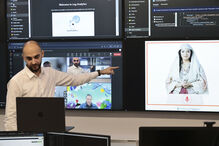 Ministra de IA da Albânia está grávida de 83 futuros assistentes parlamentares