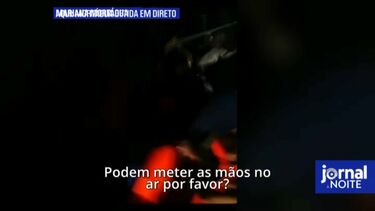 "Mãos no ar": O momento em que a embarcação da flotilha onde segue Mariana Mortágua é intercetada por Israel