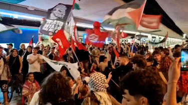 Protestos em várias cidades italianas após Israel intercetar barcos da flotilha para Gaza 