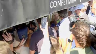 Ventura em troca de palavras com mulher da comunidade cigana