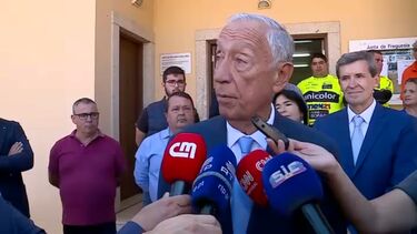 Marcelo Rebelo de Sousa já votou e falou da importância dos fundos europeus a nível local 