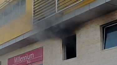 Incêndio deflagra em escritório em Alcoitão