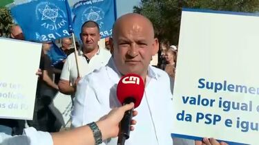 “Estamos a apelar melhores condições”: Agente da PSP sobre manifestação que ocorre em Lisboa