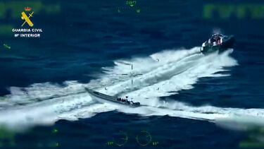 De filme: Guardia Civil espanhola revela vídeo de perseguição por ar e mar de traficantes de droga 