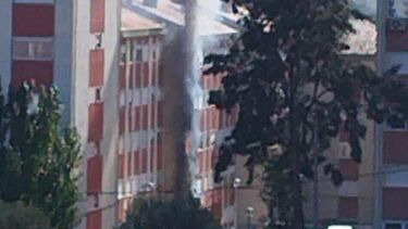 Um ferido em incêndio em churrasqueira em Arruda dos Vinhos