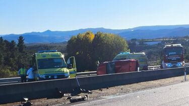 Mulher morre em despiste na A4 em Mirandela. Via reaberta ao trânsito