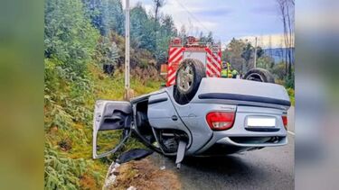Idoso de 80 anos morre em despiste seguido de capotamento em Sever do Vouga