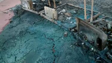 Ecopontos ardem em Évora 