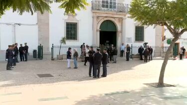 O último adeus ao militar da GNR que morreu durante perseguição no Rio Guadiana