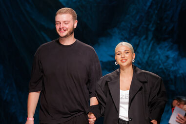 Bárbara Bandeira na ModaLisboa com a marca 2B