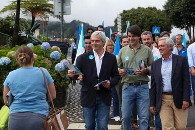 Nuno Melo em camapanha para as eleições autárquicas