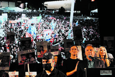 Milhares aplaudem Trump e assobiam Netanyahu