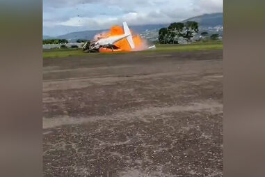 Dois mortos em queda de avioneta na Venezuela