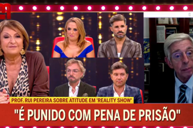 "Custa-me ouvir esta conversa no séc. XXI": Professor Rui Pereira sobre comentários homofóbicos na 'Casa dos Segredos 9'
