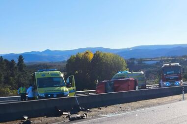Mulher morre em despiste na A4 em Mirandela. Via reaberta ao trânsito