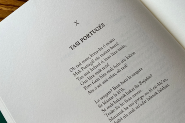 Poema "Tasi Portugés" reflete sobre a ligação de Portugal ao mar
