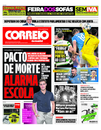 Capa do jornal