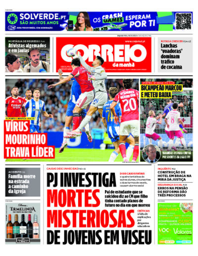 Capa do jornal