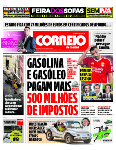 Capa do jornal