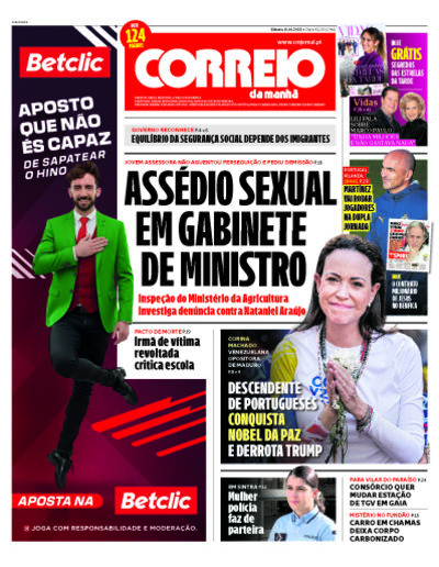 Capa do jornal