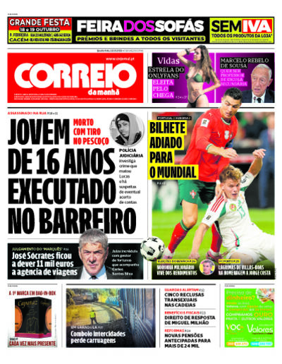 Capa do jornal