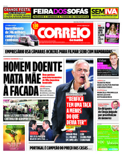 Capa do jornal