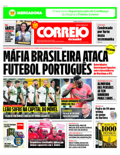 Capa do jornal