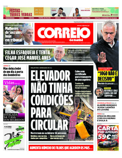 Capa do jornal