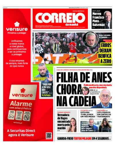 Capa do jornal