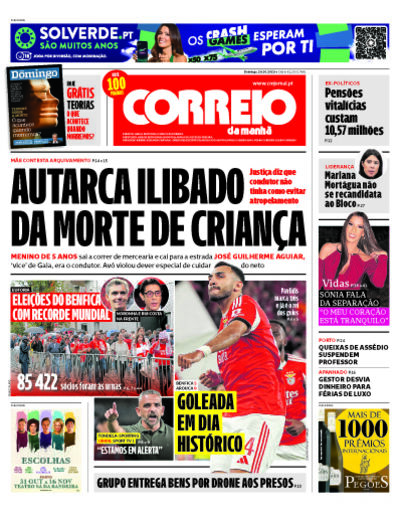 Capa do jornal