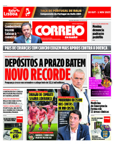 Capa do jornal