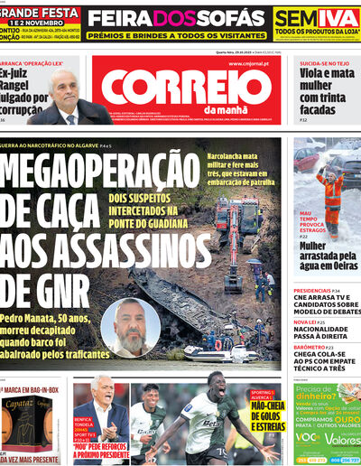 Capa do jornal
