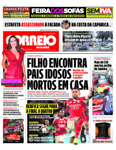 Capa do jornal