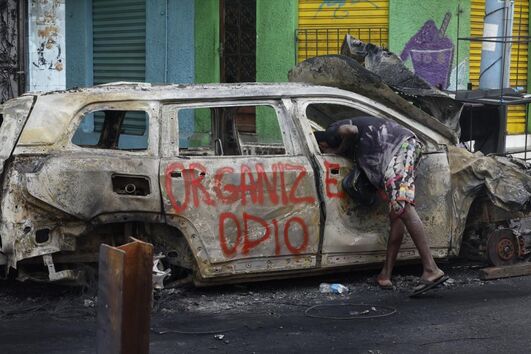 Protestos no Rio de Janeiro 