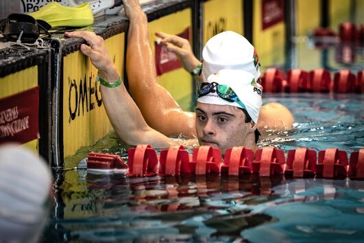 Nadador Vicente Pereira