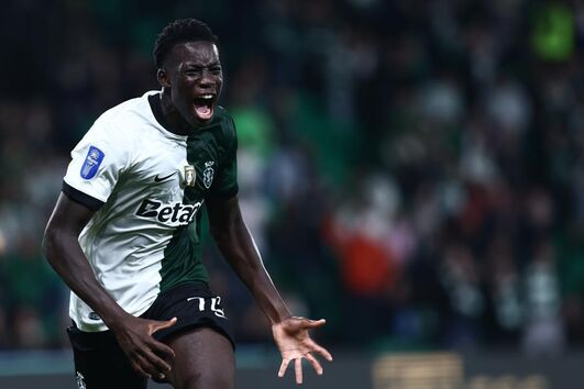 Salvador Blopa esteve em plano de grande destaque no jogo com o Alverca