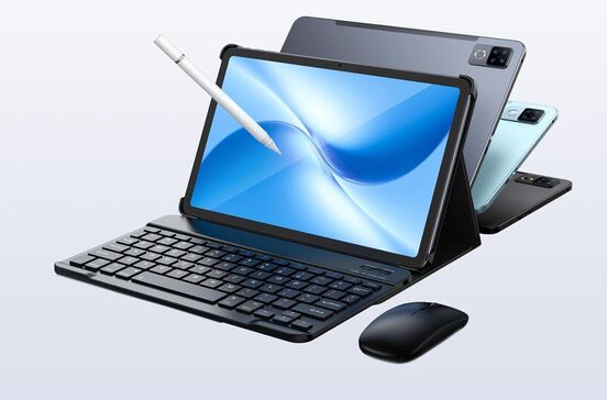 Tablet DOOGEE U12 VIP: experiência digital completa com Android 16, 5G e acessórios