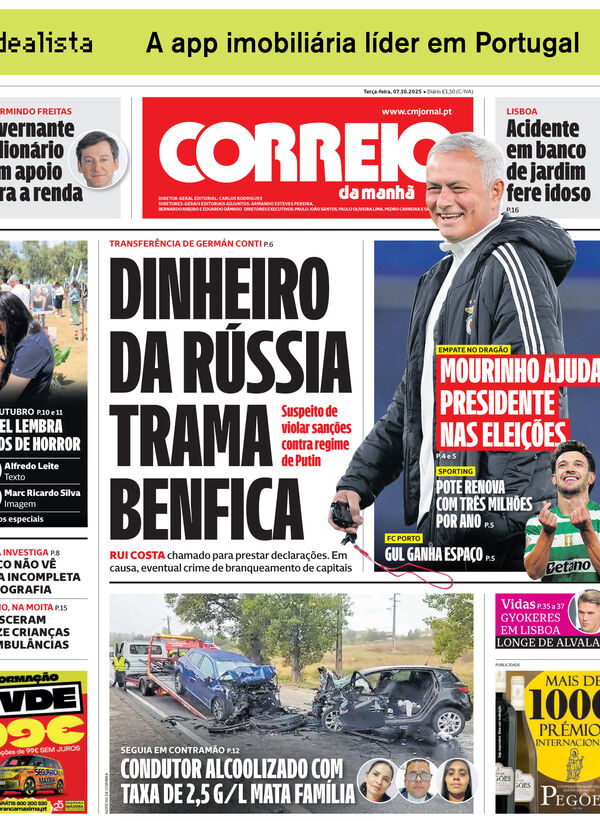Capa do jornal