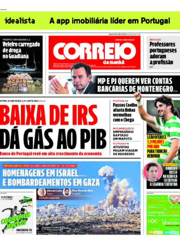 Capa do jornal