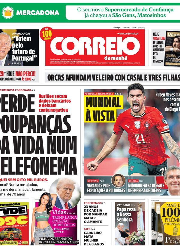 Capa do jornal
