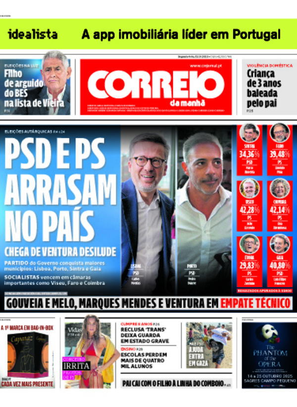 Capa do jornal