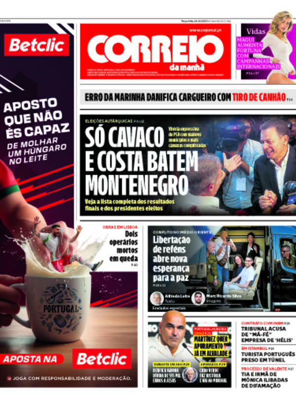 Capa do jornal