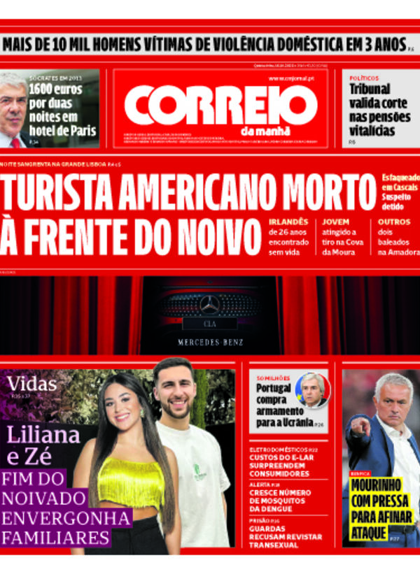 Capa do jornal